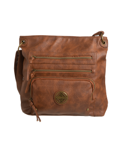 Stone River Faux Leather Super X/B-Cognac