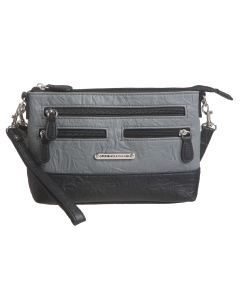 Nancy Bonded Talia Leather E/W 4-Bagger-Grey/Black