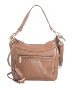 Hampton Convertible-Midi Hobo-NUTMEG